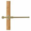 Allied Brass 10-in L X 1.9-in H Extendable Unlacquered Brass Closet Rod - Hardware Included