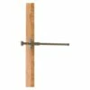 Allied Brass 10-in L X 2-in H Extendable Antique Brass Closet Rod - Hardware Included