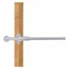 Allied Brass 10-in L X 1.9-in H Extendable Satin Chrome Brass Closet Rod - Hardware Included