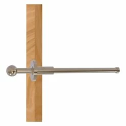 Allied Brass 10-in L X 1.9-in H Extendable Pewter Brass Closet Rod - Hardware Included