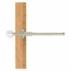 Allied Brass Clearview 10.1-in L X 1.9-in H Extendable Polished Nickel Brass Closet Rod - Hardware Included