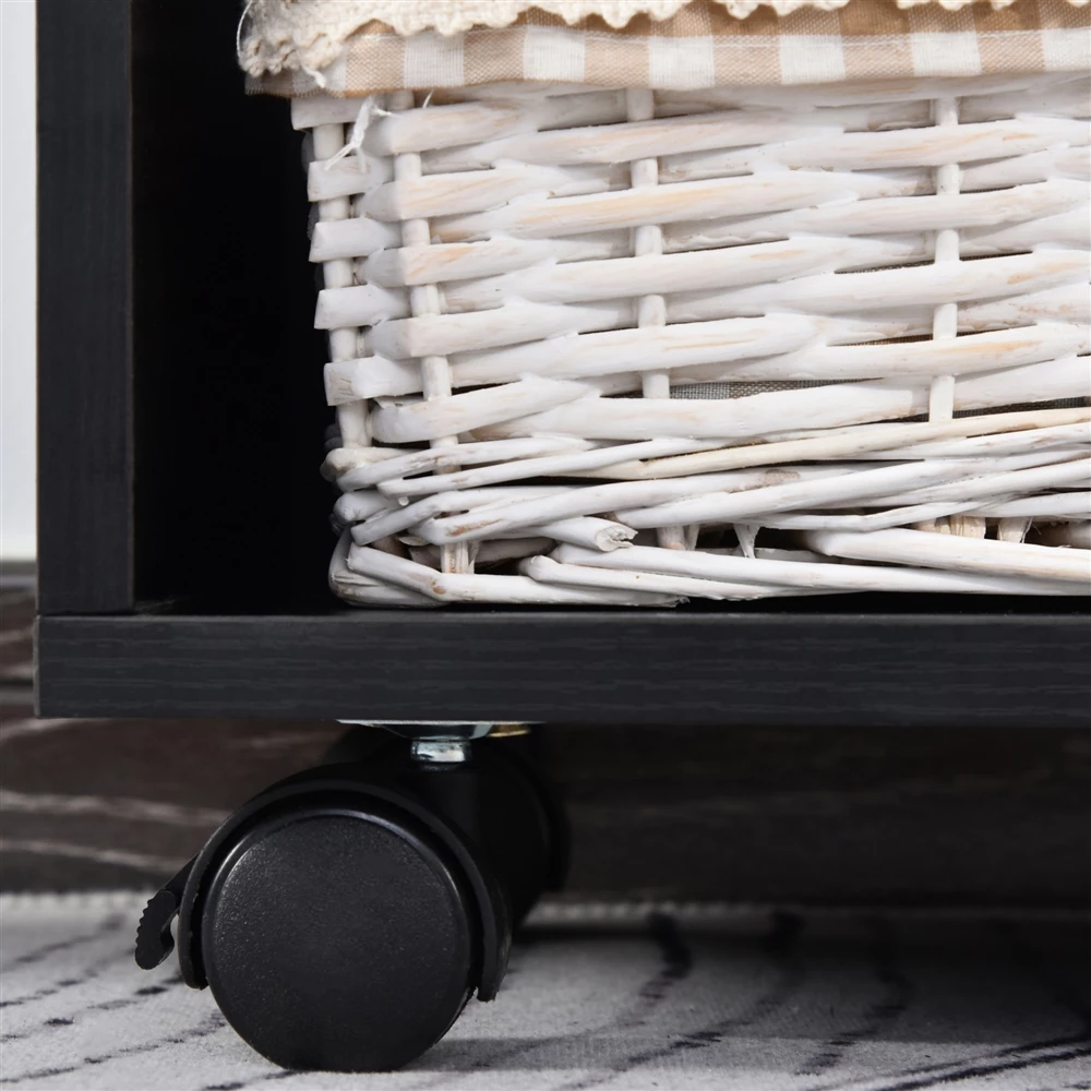 HomCom 27.5-in W Composite Freestanding Utility Storage Cabinet 4 HomCom 27.5-in W Composite Freestanding Utility Storage Cabinet - Image 4