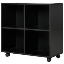 HomCom 27.5-in W Composite Freestanding Utility Storage Cabinet