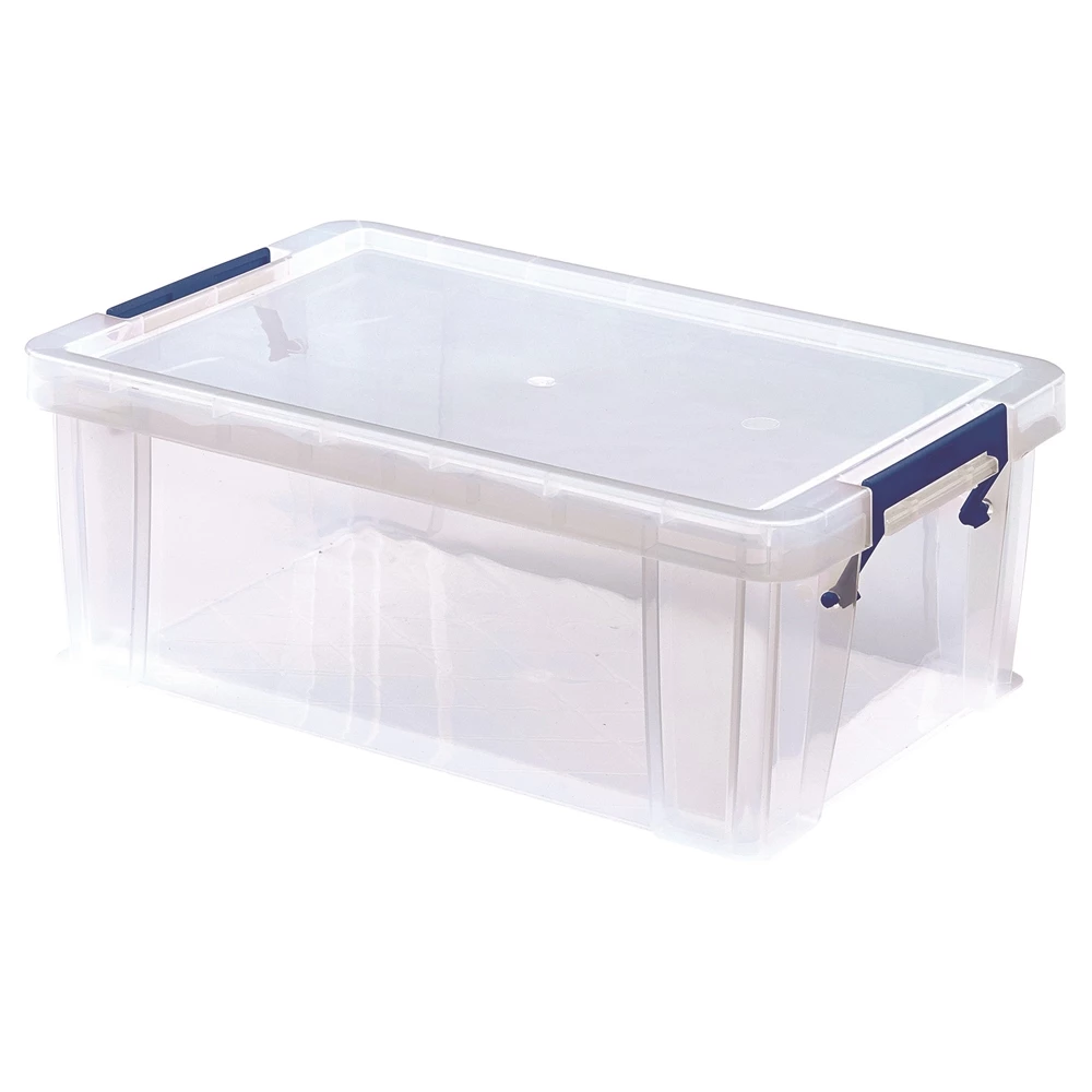 Bankers Box Clear Plastic Storage Boxes - Set Of 5 7 Bankers Box Clear Plastic Storage Boxes - Set Of 5 - Image 7