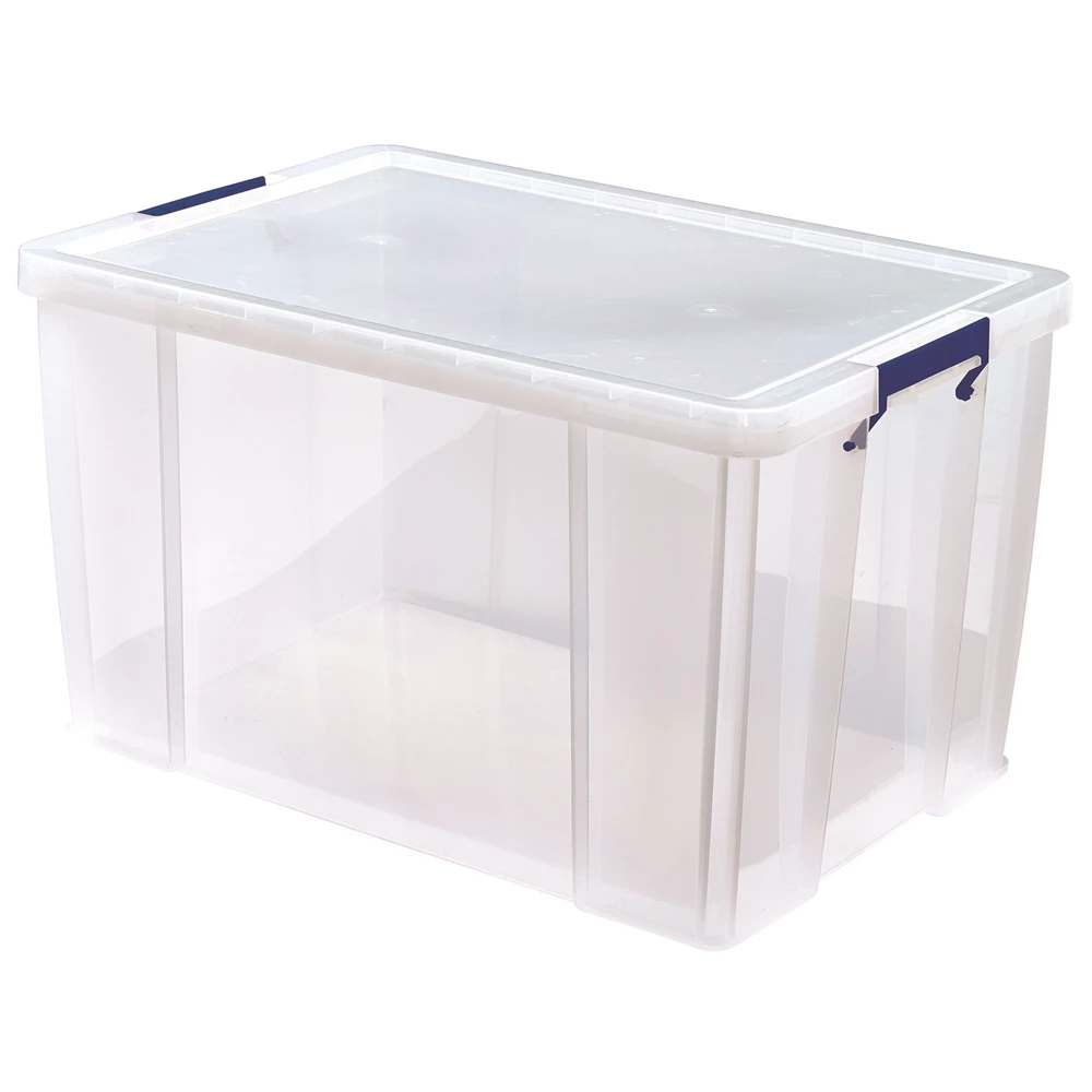 Bankers Box Clear Plastic Storage Boxes - Set Of 5 3 Bankers Box Clear Plastic Storage Boxes - Set Of 5 - Image 3