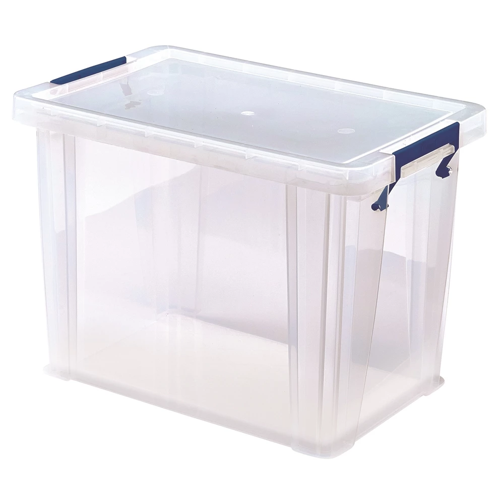 Bankers Box 10-L And 18.5-L Clear Plastic Storage Boxes - Set Of 3 6 Bankers Box 10-L And 18.5-L Clear Plastic Storage Boxes - Set Of 3 - Image 6