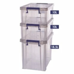 Bankers Box 10-L And 18.5-L Clear Plastic Storage Boxes - Set Of 3 9 Bankers Box 10-L And 18.5-L Clear Plastic Storage Boxes - Set Of 3 -Storage Furniture Sales 2024 330990177 MainImage 001
