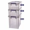 Bankers Box 10-L And 18.5-L Clear Plastic Storage Boxes - Set Of 3
