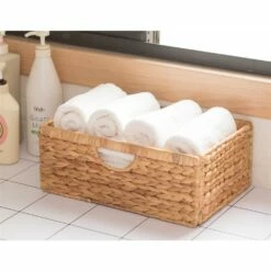 Vintiquewise 15-in X 6-in X 10-in Brown Water Hyacinth Basket - 3-Pack 11 Vintiquewise 15-in X 6-in X 10-in Brown Water Hyacinth Basket - 3-Pack -Storage Furniture Sales 2024 330993041 AlternateImage1