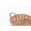 Vintiquewise 16-in X 4-in X 9.5-in Brown Seagrass Basket