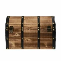 Vintiquewise 17-in X 11.25-in Blue Wood Storage Trunk 12 Vintiquewise 17-in X 11.25-in Blue Wood Storage Trunk -Storage Furniture Sales 2024 330993051 AlternateImage5