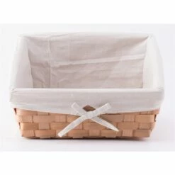 Vintiquewise 12-in X 7.5-in X 12-in Brown Wood Basket 9 Vintiquewise 12-in X 7.5-in X 12-in Brown Wood Basket -Storage Furniture Sales 2024 330993053 AlternateImage2