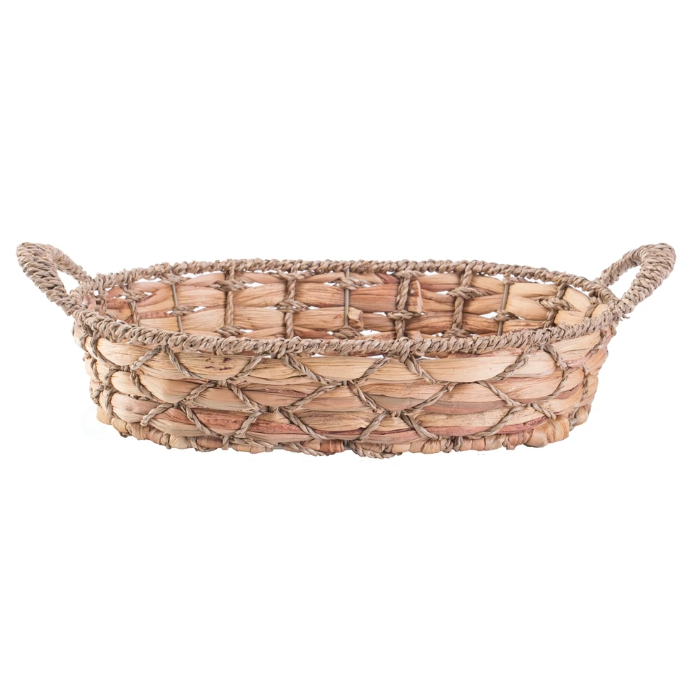 Vintiquewise 17.75-in X 4.75-in X 11-in Brown Seagrass Basket - 4-Pack 3 Vintiquewise 17.75-in X 4.75-in X 11-in Brown Seagrass Basket - 4-Pack - Image 3