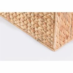 Vintiquewise 21-in X 10-in X 16-in Brown Water Hyacinth Basket -Storage Furniture Sales 2024 330993060 AlternateImage6