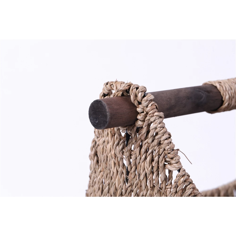 Vintiquewise 17.25-in X 13.5-in X 8.25-in Brown Wood Basket 2 Vintiquewise 17.25-in X 13.5-in X 8.25-in Brown Wood Basket - Image 2