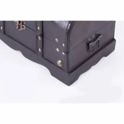 Vintiquewise 12-in X 6.8-in Brown Wood Storage Trunk -Storage Furniture Sales 2024 330993085 AlternateImage4