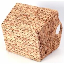 Vintiquewise 17-in X 11.5-in X 14-in Brown Wicker Basket -Storage Furniture Sales 2024 330993092 AlternateImage3