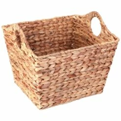 Vintiquewise 17-in X 11.5-in X 14-in Brown Wicker Basket -Storage Furniture Sales 2024 330993092 MainImage 001