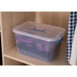 Basicwise 10-in X 8.25-in X 15-in Clear Plastic Storage Box - 6-Pack 9 Basicwise 10-in X 8.25-in X 15-in Clear Plastic Storage Box - 6-Pack -Storage Furniture Sales 2024 330993102 AlternateImage1
