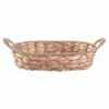 Vintiquewise 16-in X 4-in X 9.5-in Brown Seagrass Basket - 4-Pack