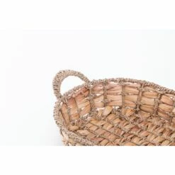 Vintiquewise 16-in X 4-in X 9.5-in Brown Seagrass Basket - 4-Pack -Storage Furniture Sales 2024 330993110 AlternateImage4