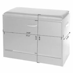 Basicwise 9-Pair Black Wood Shoe Rack - 11.75-in X 24.75-in X 11.75-in 10 Basicwise 9-Pair Black Wood Shoe Rack - 11.75-in X 24.75-in X 11.75-in -Storage Furniture Sales 2024 330993162 AlternateImage5