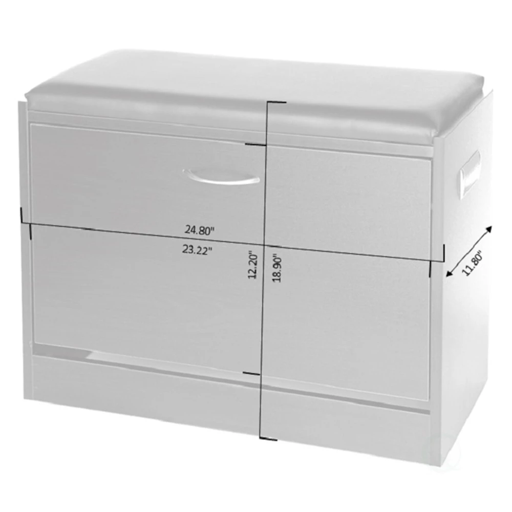 Basicwise 9-Pair Black Wood Shoe Rack - 11.75-in X 24.75-in X 11.75-in 5 Basicwise 9-Pair Black Wood Shoe Rack - 11.75-in X 24.75-in X 11.75-in - Image 5