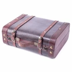 Vintiquewise 14.5-in X 12-in Brown Wood Storage Trunk -Storage Furniture Sales 2024 330993169 AlternateImage1