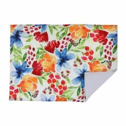 IH Casa Decor Floral Delight Microfibre Drying Mat - Set Of 2
