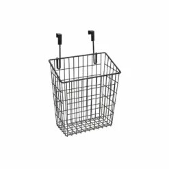 IH Casa Decor 15.35-in W X 6.9-in H Cabinet/Wall Mount Metal Basket