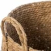 Vintiquewise 14.5-in X 11-in Brown Sea Grass Basket - Set Of 3