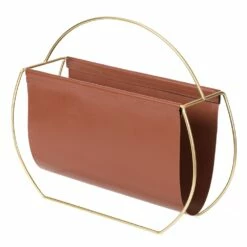 Fabulaxe 18.5-in X 15.5-in Gold Steel Magazine Rack 11 Fabulaxe 18.5-in X 15.5-in Gold Steel Magazine Rack -Storage Furniture Sales 2024 331023450 MainImage 001