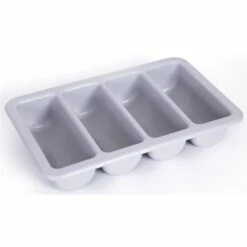 Basicwise 13-in X 21-in Plastic Cutlery Holder - Set Of 10