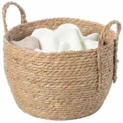 Vintiquewise 13-in X 9.25-in Brown Woven Paper Cord Basket 11 Vintiquewise 13-in X 9.25-in Brown Woven Paper Cord Basket -Storage Furniture Sales 2024 331023533 MainImage 001