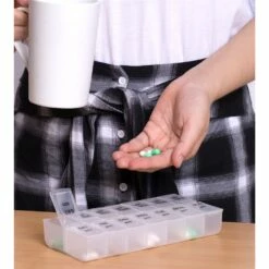 Basicwise Clear Plastic Pill Organizer -Storage Furniture Sales 2024 331030366 AlternateImage1