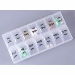 Basicwise Clear Plastic Pill Organizer -Storage Furniture Sales 2024 331030366 AlternateImage3