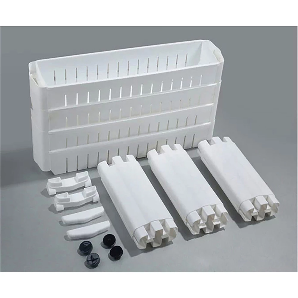 Basicwise Slim 4-Shelf Storage Cabinet Organizer 4 Basicwise Slim 4-Shelf Storage Cabinet Organizer - Image 4