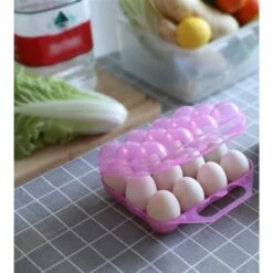 Basicwise Pink Plastic Egg Tray 9 Basicwise Pink Plastic Egg Tray -Storage Furniture Sales 2024 331030570 AlternateImage2