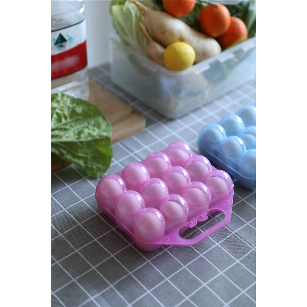 Basicwise Pink Plastic Egg Tray 1 Basicwise Pink Plastic Egg Tray