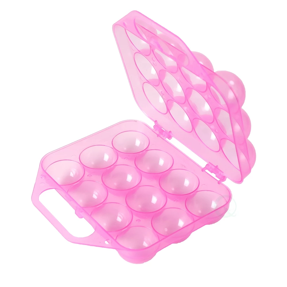 Basicwise Pink Plastic Egg Tray 3 Basicwise Pink Plastic Egg Tray - Image 3
