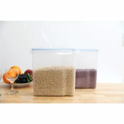 Basicwise 9-in X 9.5-in Clear Plastic Food Storage Container - 2-Piece -Storage Furniture Sales 2024 331030584 AlternateImage1