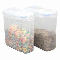 Basicwise 9-in X 9.5-in Clear Plastic Food Storage Container - 2-Piece -Storage Furniture Sales 2024 331030584 MainImage 001