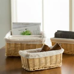 Vintiquewise 10-in W X 5.75-in H X 4.5-in D Brown Woven Wooden Baskets - 3-Pack 14 Vintiquewise 10-in W X 5.75-in H X 4.5-in D Brown Woven Wooden Baskets - 3-Pack -Storage Furniture Sales 2024 331030619 AlternateImage5