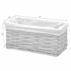 Vintiquewise 10-in W X 5.75-in H X 4.5-in D Brown Woven Wooden Baskets - 3-Pack 15 Vintiquewise 10-in W X 5.75-in H X 4.5-in D Brown Woven Wooden Baskets - 3-Pack -Storage Furniture Sales 2024 331030619 AlternateImage7