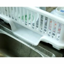 Basicwise Plastic Dish Rack With Utensil Cup 15 Basicwise Plastic Dish Rack With Utensil Cup -Storage Furniture Sales 2024 331030634 AlternateImage1