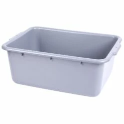 Basicwise 20.75-in W X 8-in H X 14.75-in D Grey Plastic Bins - 2-Pack -Storage Furniture Sales 2024 331030677 MainImage 001