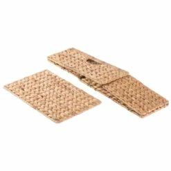 Vintiquewise 21-in W X 10-in H X 16-in D Brown Foldable Water Hyacinth Baskets - 3-Pack 13 Vintiquewise 21-in W X 10-in H X 16-in D Brown Foldable Water Hyacinth Baskets - 3-Pack -Storage Furniture Sales 2024 331030698 AlternateImage4