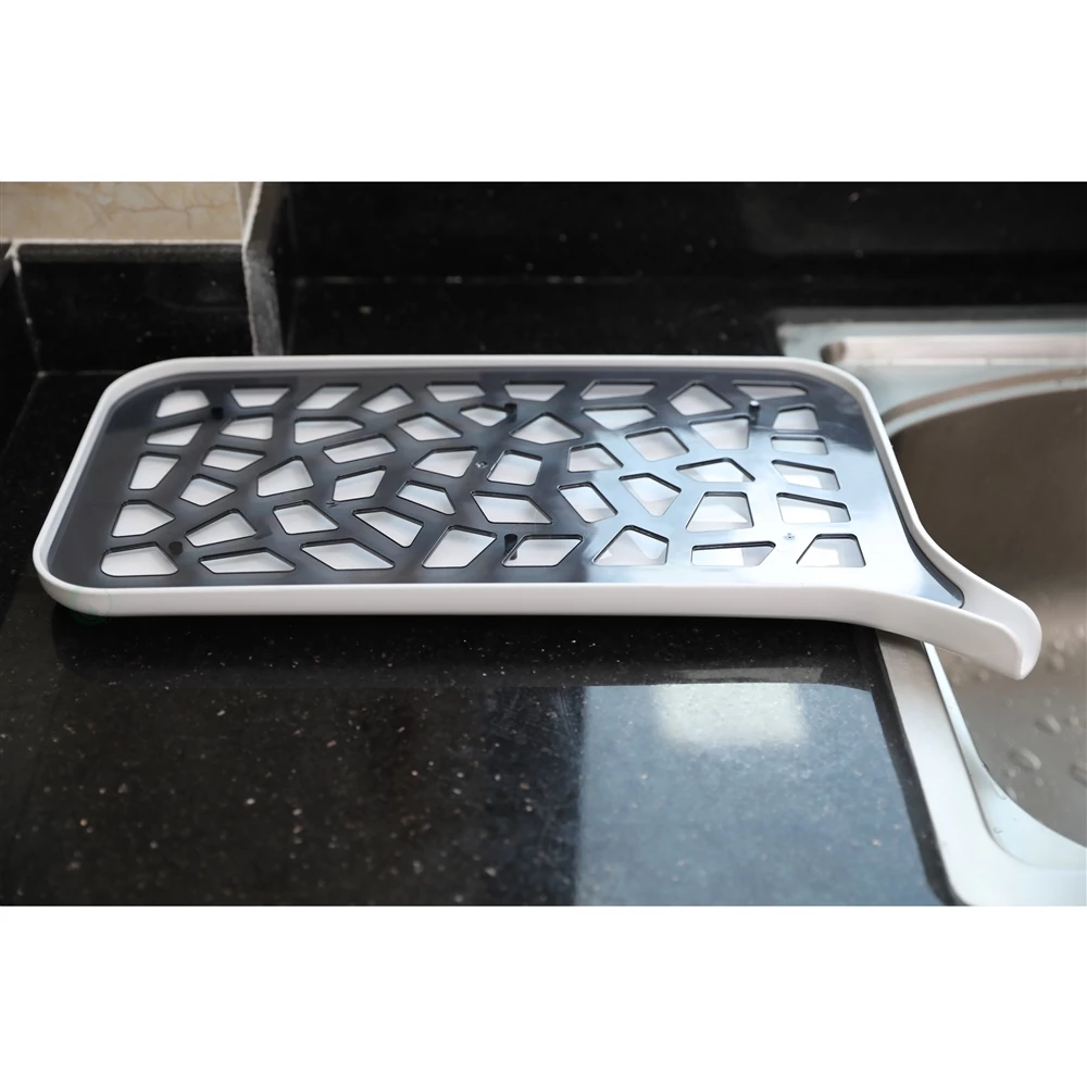 Basicwise Self Draining Dishrack 4 Basicwise Self Draining Dishrack - Image 4