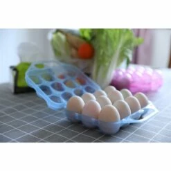 Basicwise Blue Plastic Egg Tray -Storage Furniture Sales 2024 331030827 AlternateImage2