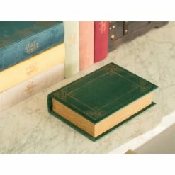 Vintiquewise 7-in W X 9-in H X 2-in D Green Wooden Book Shaped Box 10 Vintiquewise 7-in W X 9-in H X 2-in D Green Wooden Book Shaped Box -Storage Furniture Sales 2024 331030836 AlternateImage5